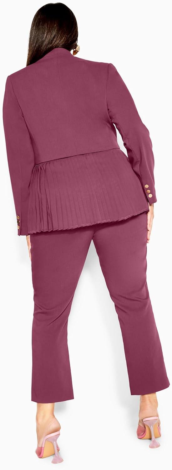 image:imageCity Chic Womens Plus Size Sadie JacketRoseberry