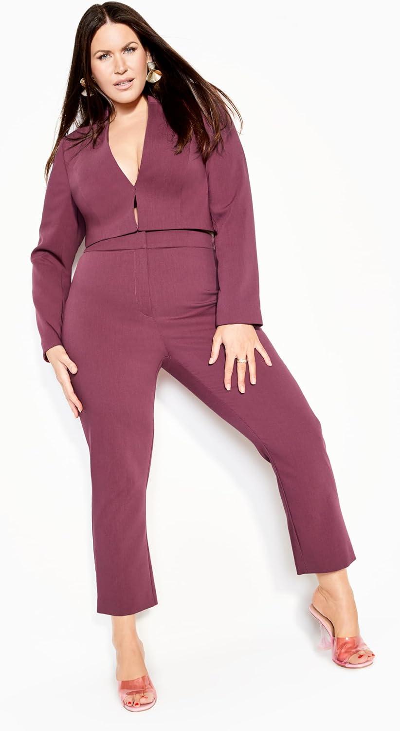 image:imageCity Chic Womens Plus Size Sadie JacketRoseberry