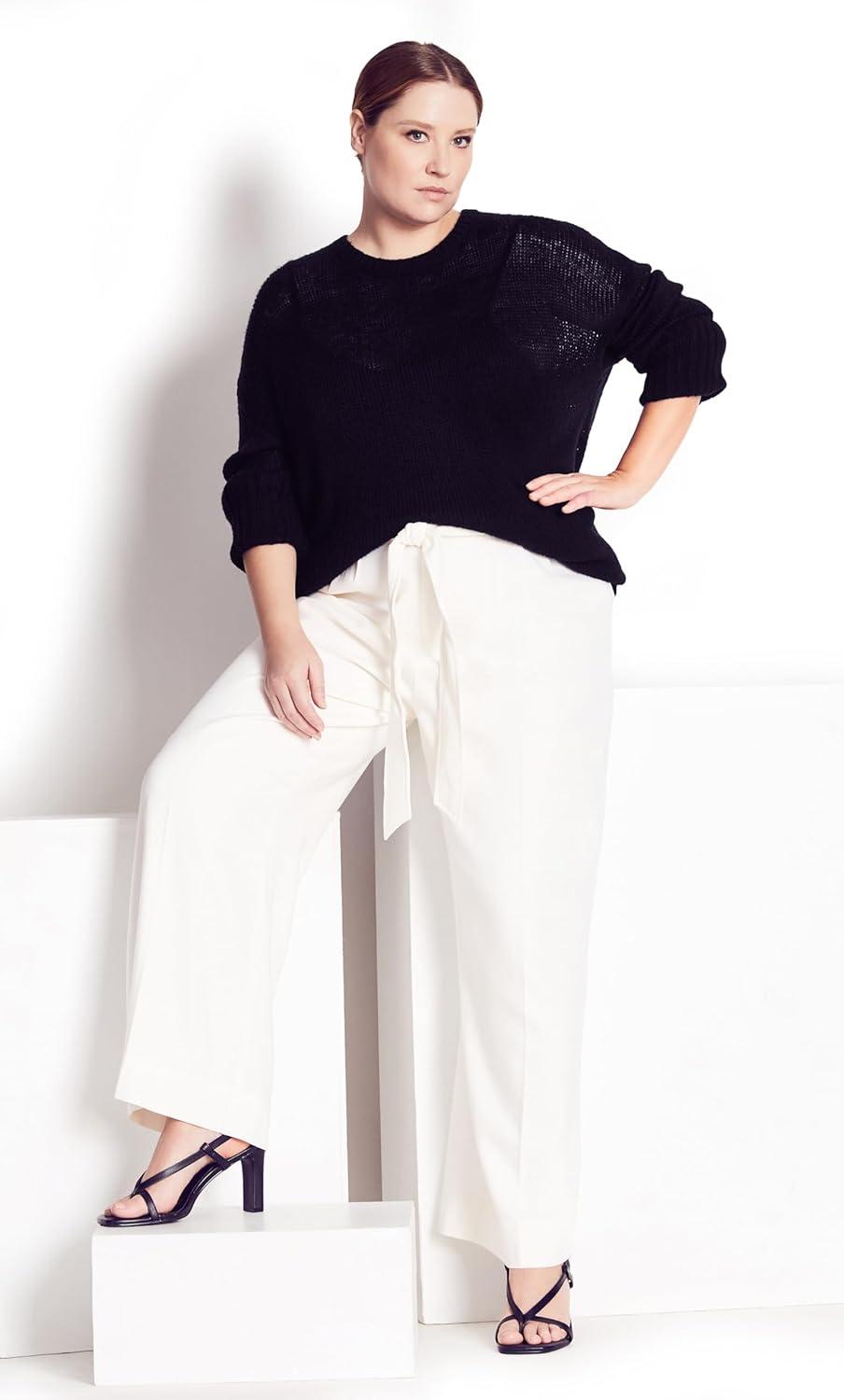 image:imageCity Chic Womens Plus Size Scarlett SweaterBlack