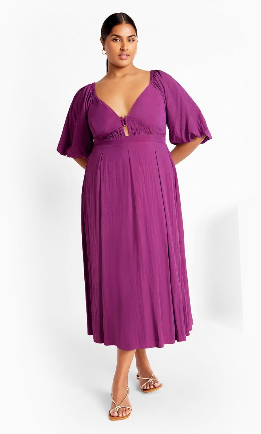 image:imageCity Chic Womens Plus Size Shae DressMagenta