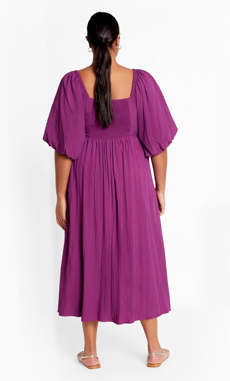image:imageCity Chic Womens Plus Size Shae DressMagenta