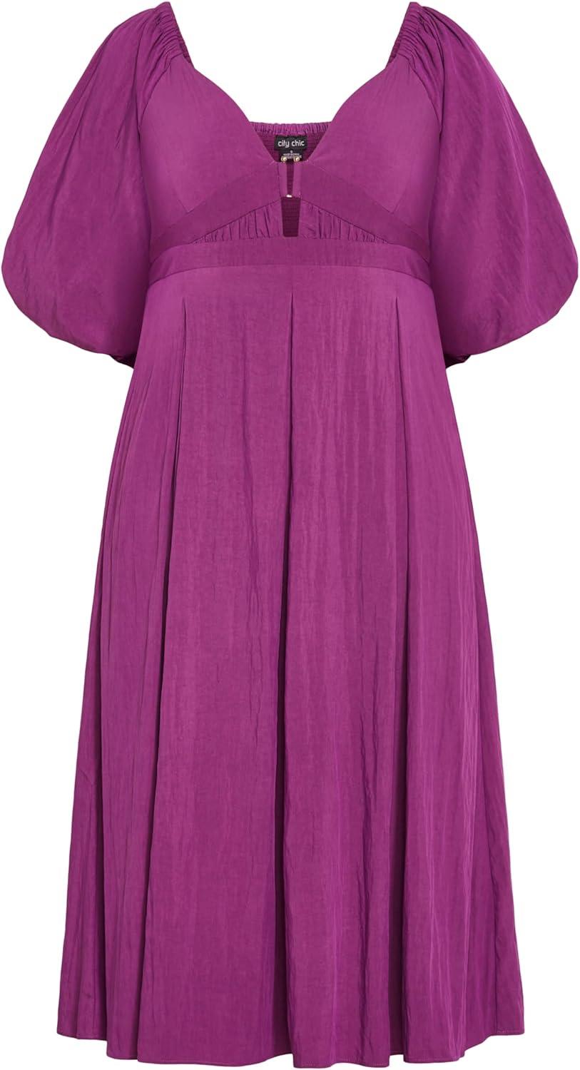 image:imageCity Chic Womens Plus Size Shae DressMagenta