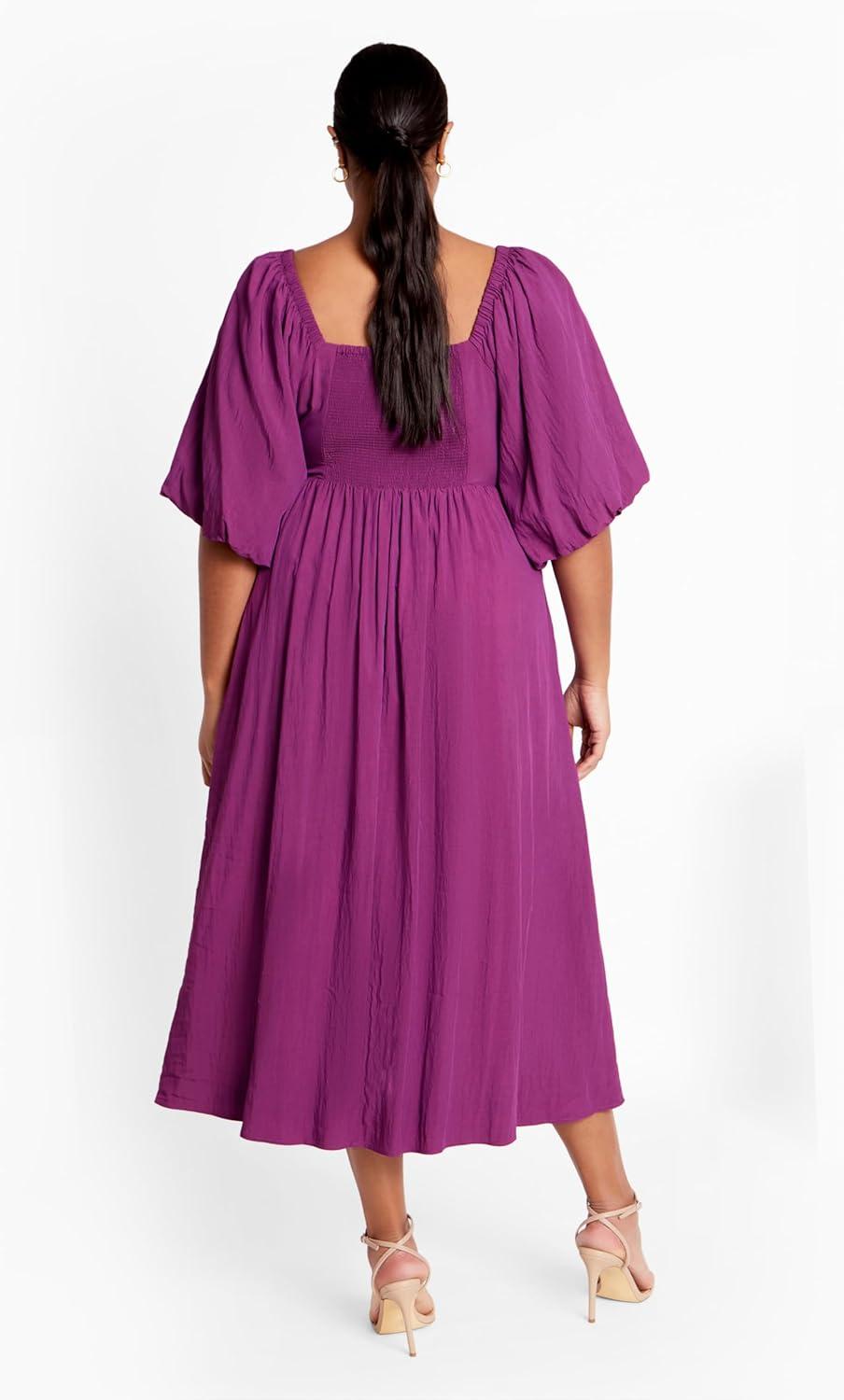 image:imageCity Chic Womens Plus Size Shae DressMagenta