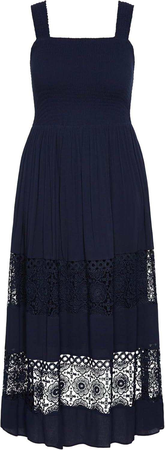 image:imageCity Chic Womens Plus Size by The Beach Maxi DressNavy