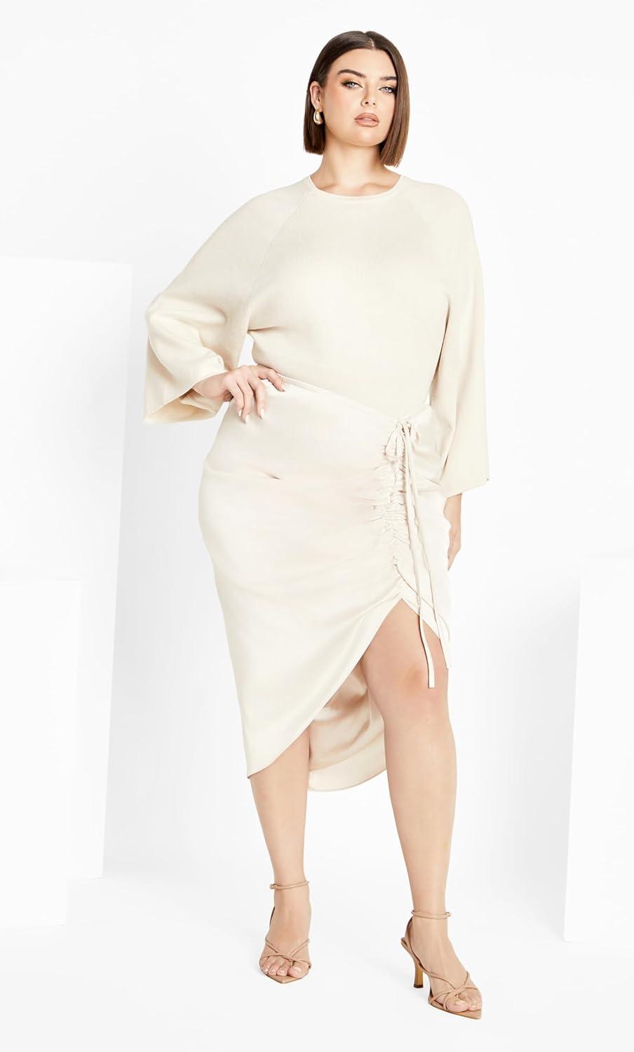 image:imageCity Chic Womens Rylie SkirtOat