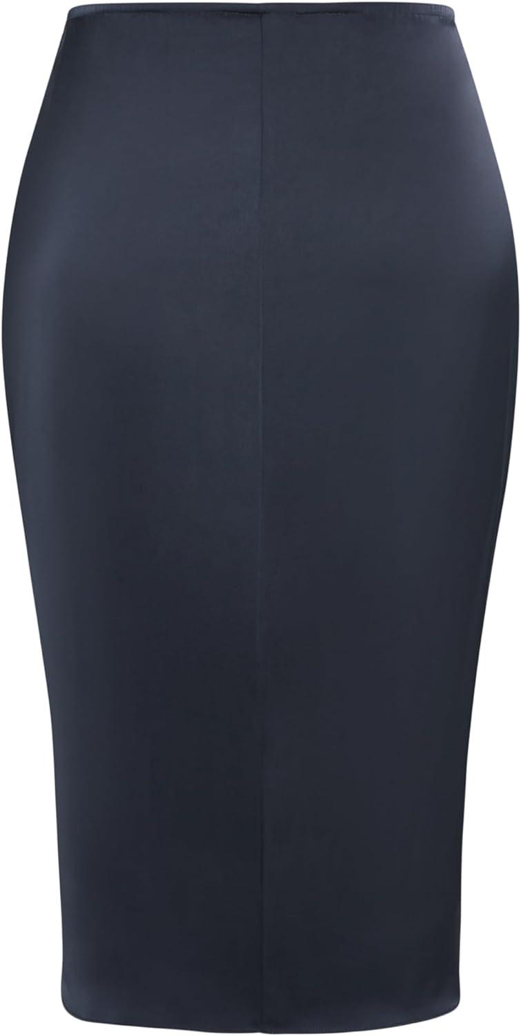 image:imageCity Chic Womens Rylie SkirtSteel Blue