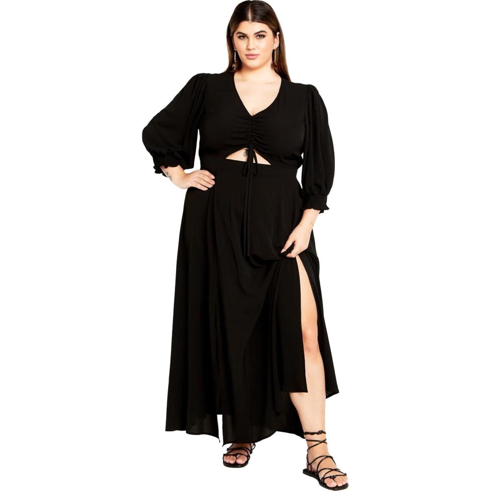 image:imageCITY CHIC Plus Size Dress Jolene Maxi Dress