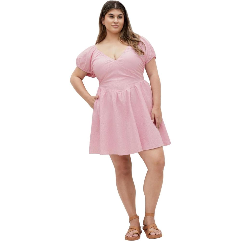 image:imageCity Chic Womens Dress  ShelbyBaby Pink