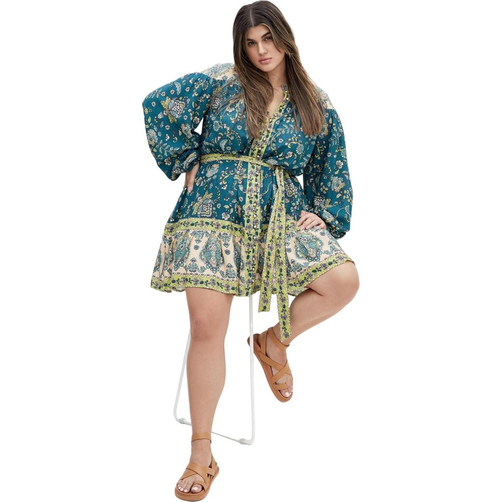 image:imageCity Chic Womens Mysteria Mini DressFrench Blue Mystic