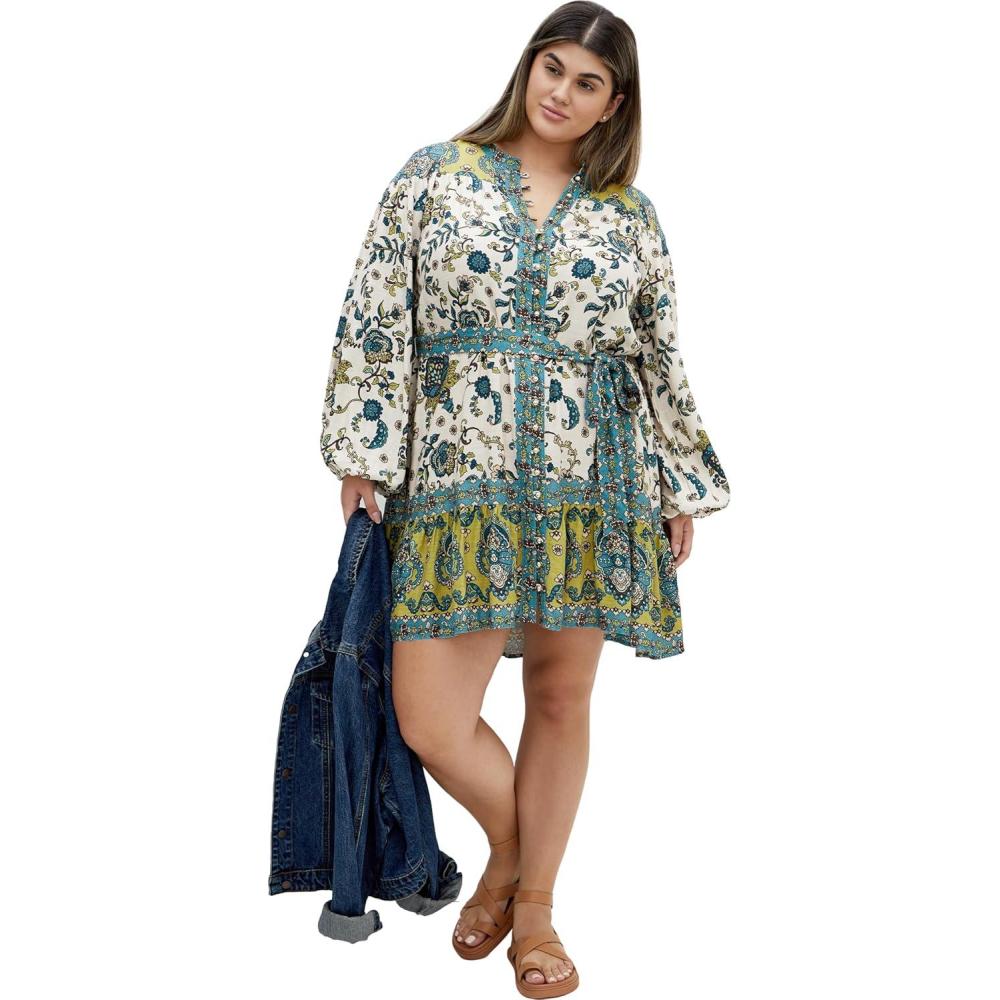 image:imageCity Chic Womens Mysteria Mini DressIvory Mystic