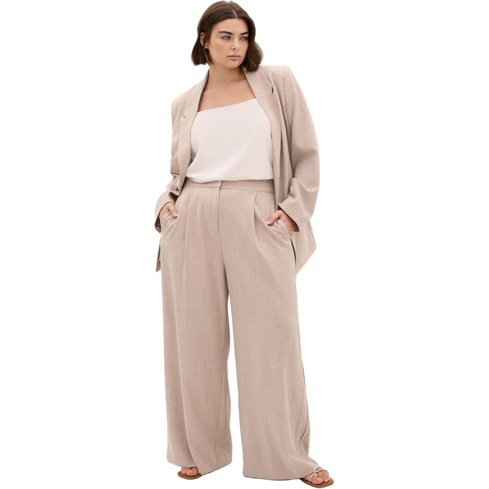 image:imageCity Chic Womens Plus Size Blazer BlakelyLatte