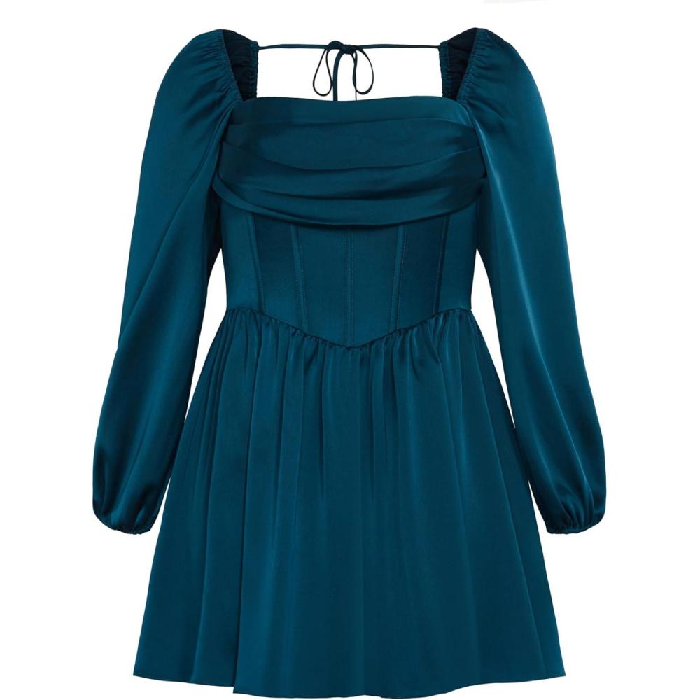 image:imageCity Chic Womens Plus Size Dress Flirty CorsetEmerald
