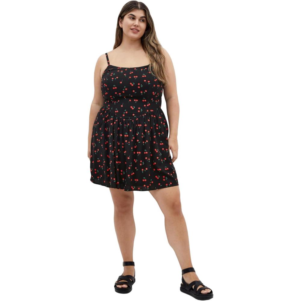 image:imageCity Chic Womens Plus Size Dress  JessieBlk Cherry
