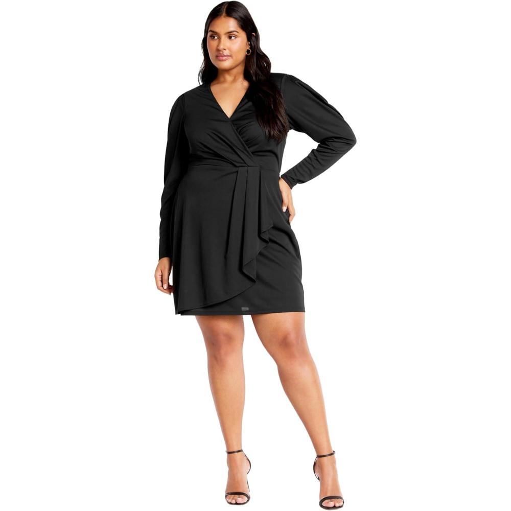 image:imageCity Chic Womens Plus Size Dress HayleyBlack