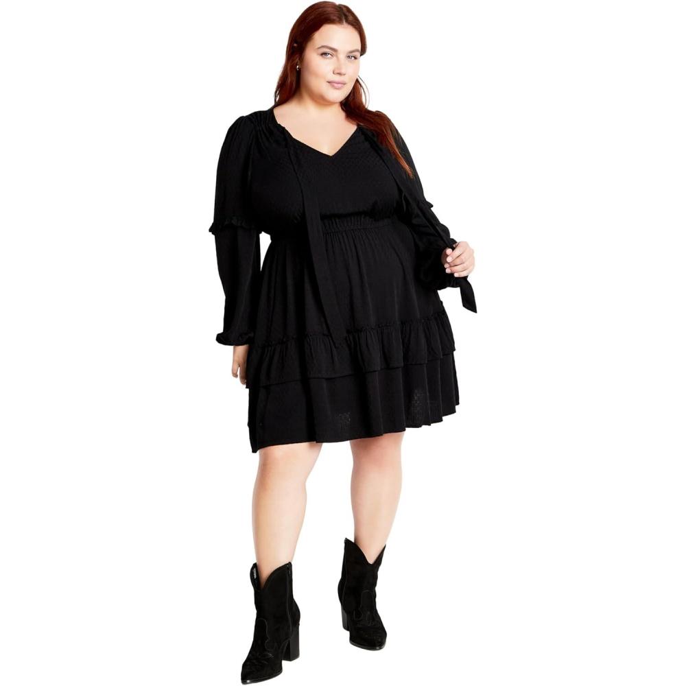 image:imageCity Chic Womens Plus Size Dress NickyBlack