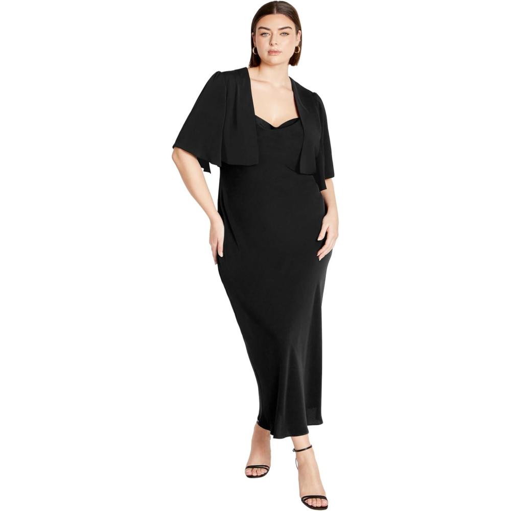 image:imageCity Chic Womens Plus Size JKT SplendourBlack