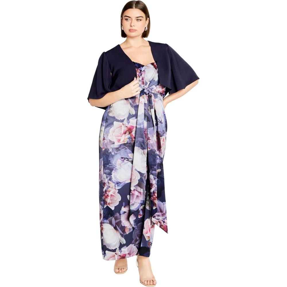 image:imageCity Chic Womens Plus Size JKT SplendourNavy