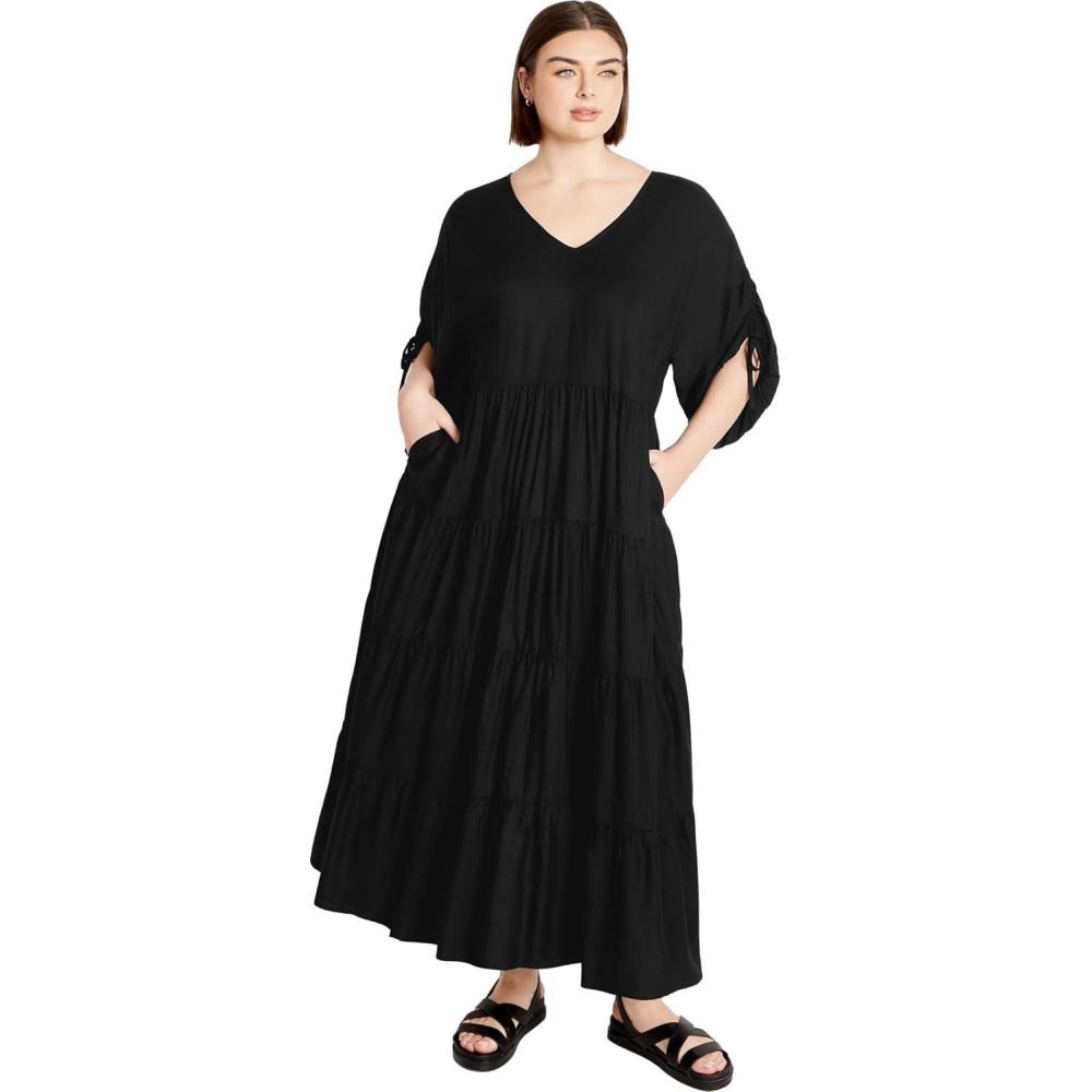 image:imageCity Chic Womens Plus Size Jossie DressBlack