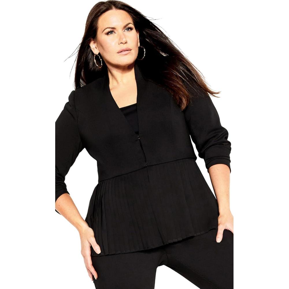 image:imageCity Chic Womens Plus Size Sadie JacketBlack
