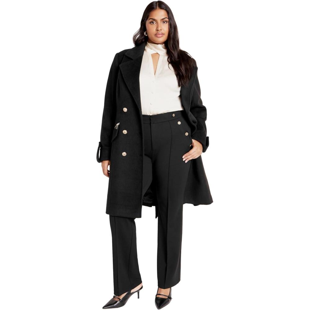 image:imageCity Chic womens Coat  GillianBlack
