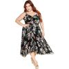 image:imageCity Chic Natalie Print SkirtBlack Maya Tigerlily