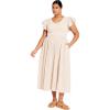 image:imageCity Chic Plus Size Dress Charley DressNatural Check