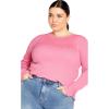 image:imageCity Chic Plus Size Sweater 70s Stripe Sweater