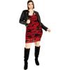 image:imageCity Chic Womens Alia Print DressRose Print
