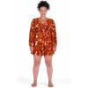 image:imageCity Chic Womens Plus Size Dress  Celine Luna PrintRed Print