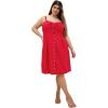 image:imageCity Chic Womens Plus Size Dress  Sweetly Tied MidiRed
