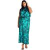image:imageCity Chic Womens Plus Size Dress Perri PRTPeacock Paisley