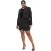 image:imageCity Chic Womens Plus Size Jacket  Payton PinstripeBlack Pinstripe