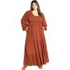 image:imageCity Chic Womens Plus Size Maxi Jayden DressMasala
