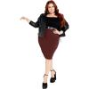 image:imageCity Chic Womens Skirt Midi Tube