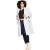 image:imageCity Chic womens City Chic Plus Size Coat EmmaSalt N Pepper