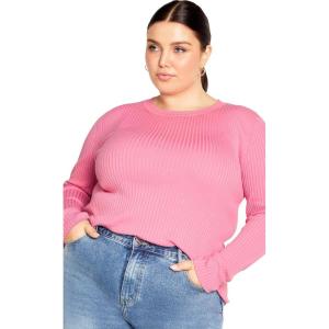 City Chic Plus Size Sweater, 70’s Stripe Sweater