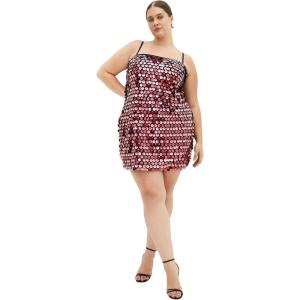 City Chic Womens Dress – Mini Disco(Pink)