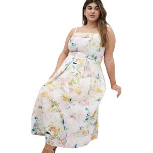 City Chic Women’s Garden of Love Linen(Garden of Love)