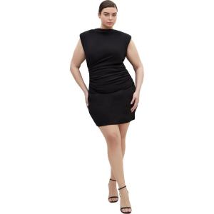City Chic Womens Karina Dress(Black)