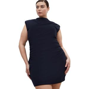 City Chic Womens Karina Dress(Navy)