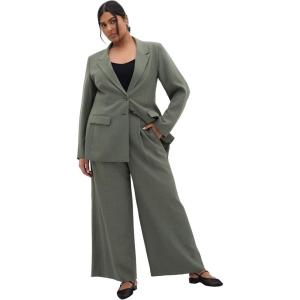 City Chic Women’s Plus Size Blazer – Blakely(Olive)