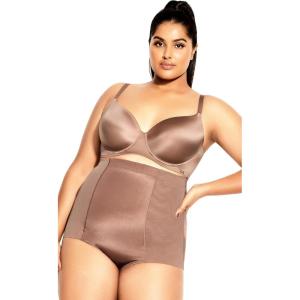 City Chic Women’s Plus Size Bra – Smooth & Chic T-Shirt(Bronze)