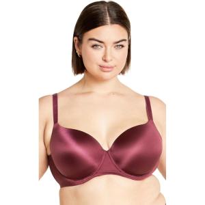 City Chic Women’s Plus Size Bra – Smooth & Chic T-Shirt(Shiraz)