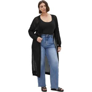 City Chic Women’s Plus Size Cardigan – Gigi(Black)