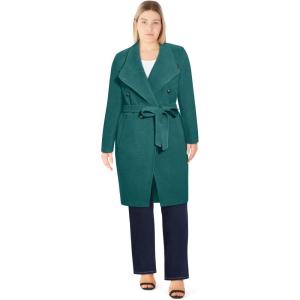 City Chic Women’s Plus Size Coat – Callie Detail(Green)