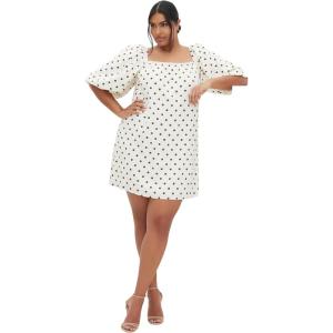 City Chic Women’s Plus Size Dress – Chrissy Print(Sweet Spot)