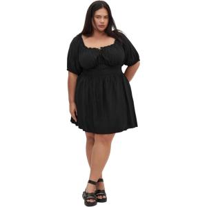 City Chic Women’s Plus Size Dress – Mela(Black)