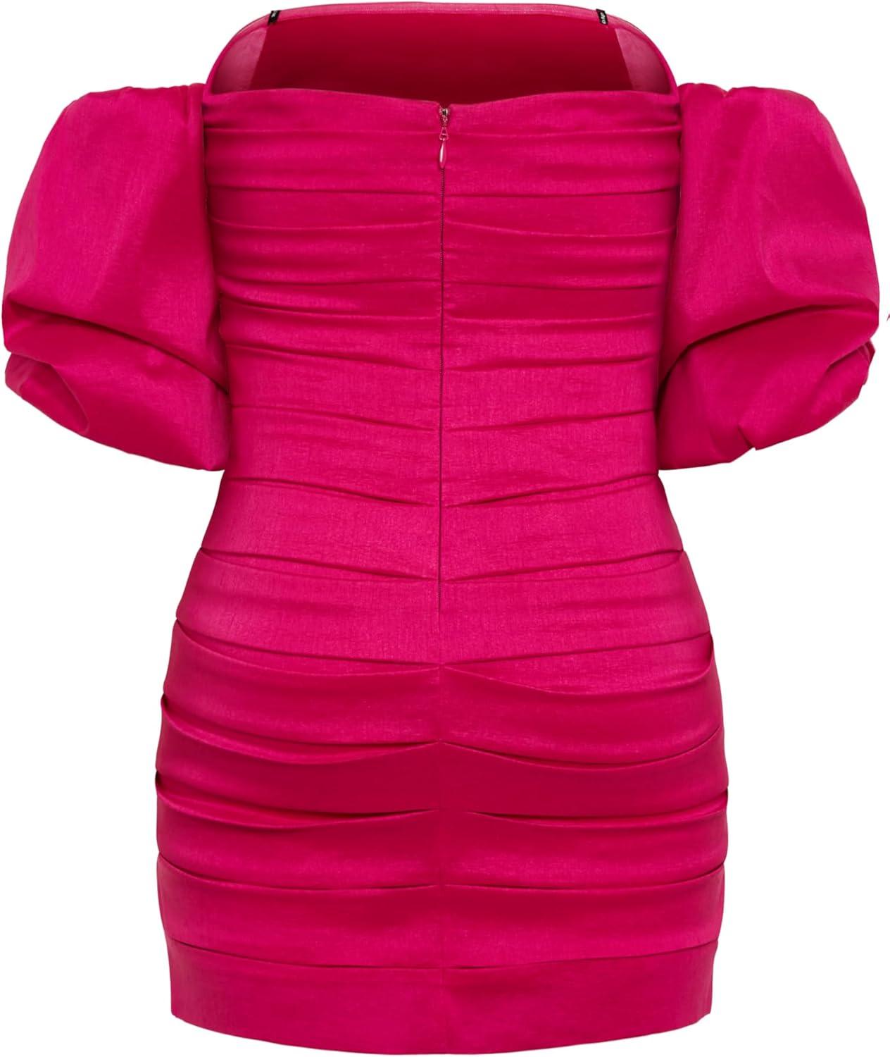 image:imageCITY CHIC Womens Payton DressLipstick Pink