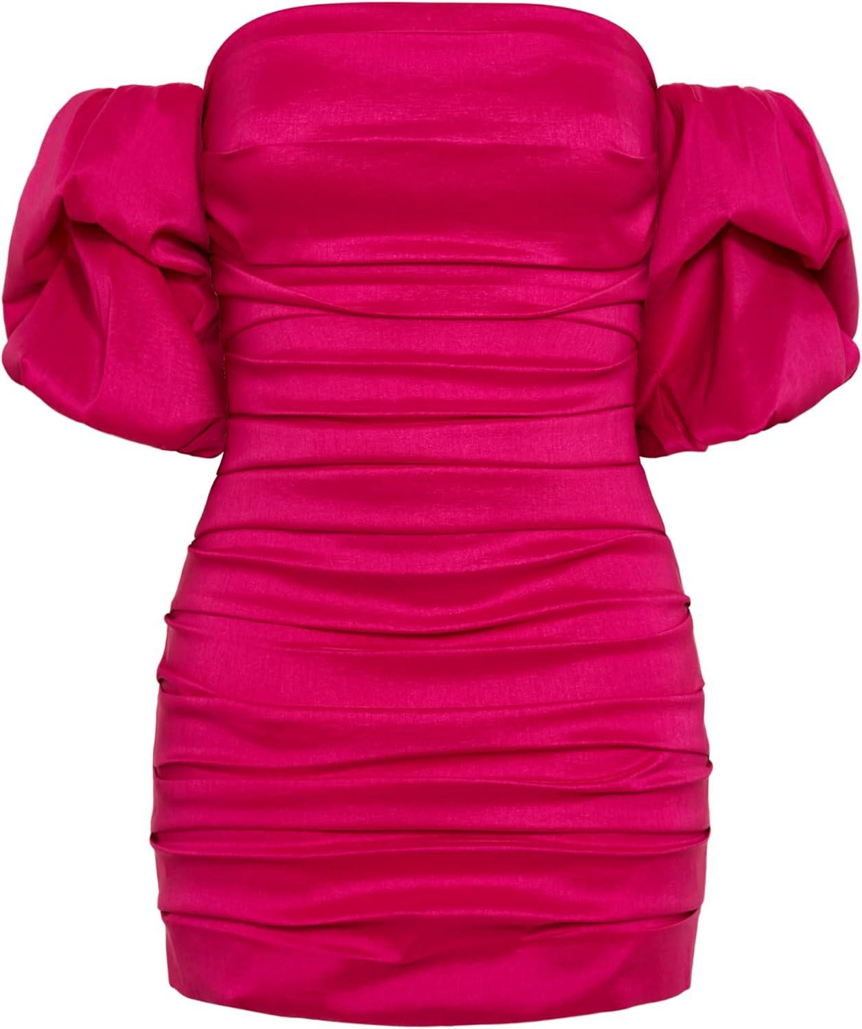 image:imageCITY CHIC Womens Payton DressLipstick Pink