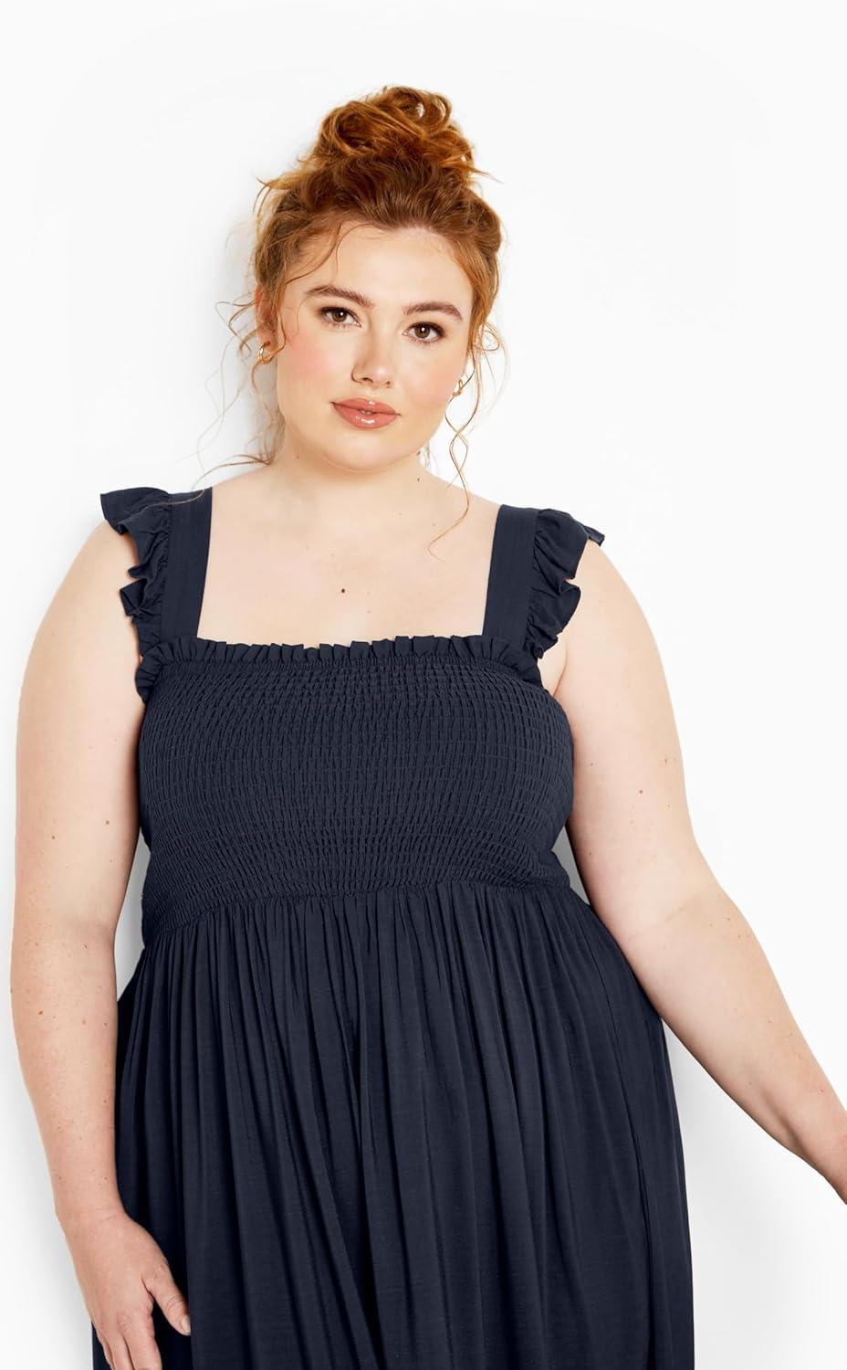 image:imageCity Chic Plus Size Hally DressNavy